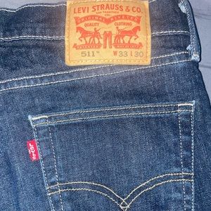 Levi’s 511 Slim Fit Jeans 33/30 Like New